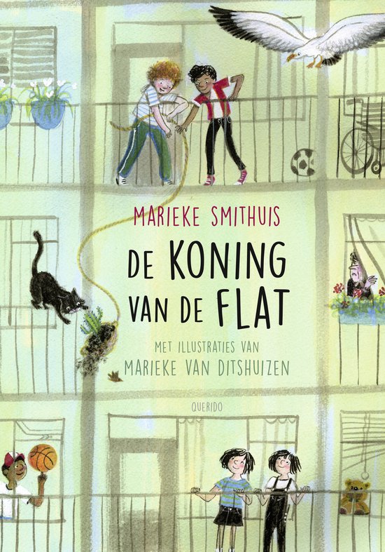 De koning van de flat
